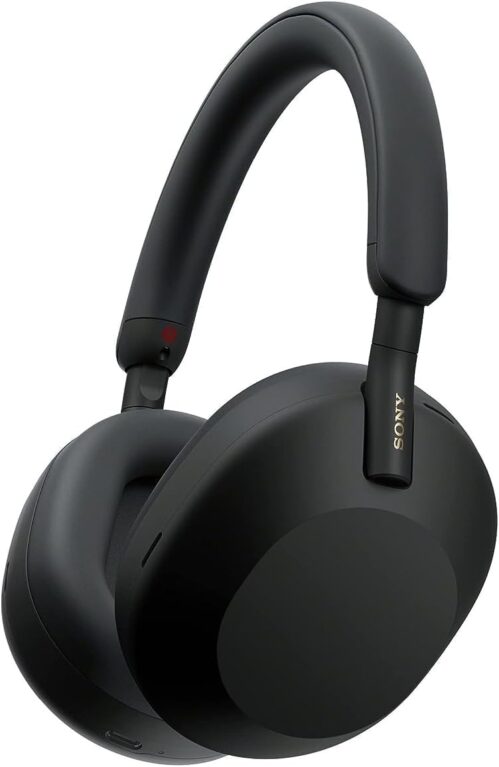 Sony WH-1000XM5 The Best Wireless Noise Canceling Headphones, Auto NC Optimizer, 30-Hour Battery, Alexa Voice Control, Black