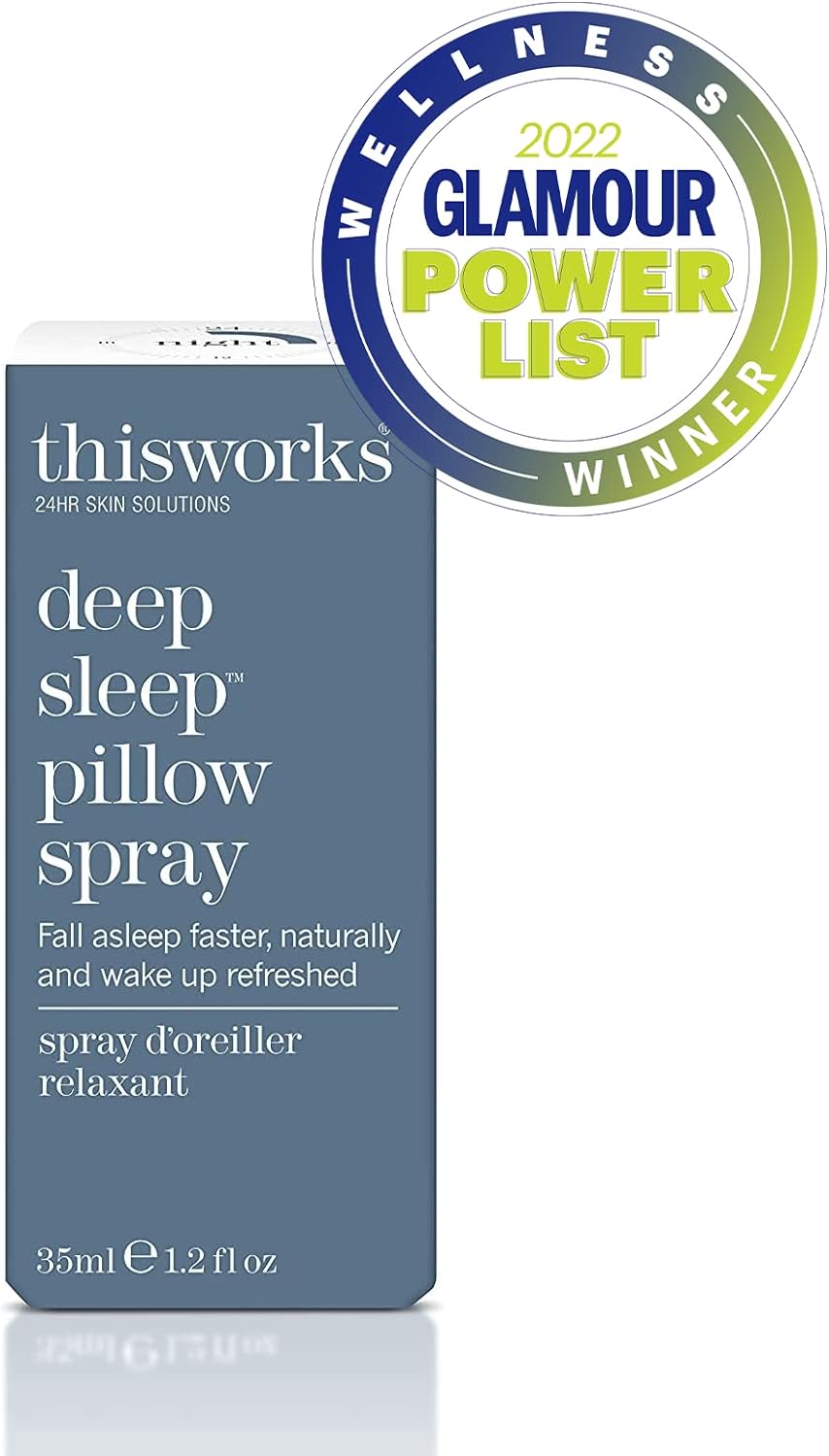 THISWORKS Deep Sleep Pillow Spray: Fast-Acting Natural Rest Aid with Lavender for Relaxation, 35 ml 1.2 Fl Oz (Trial Size | Portable | Great for Travel) - Image 2