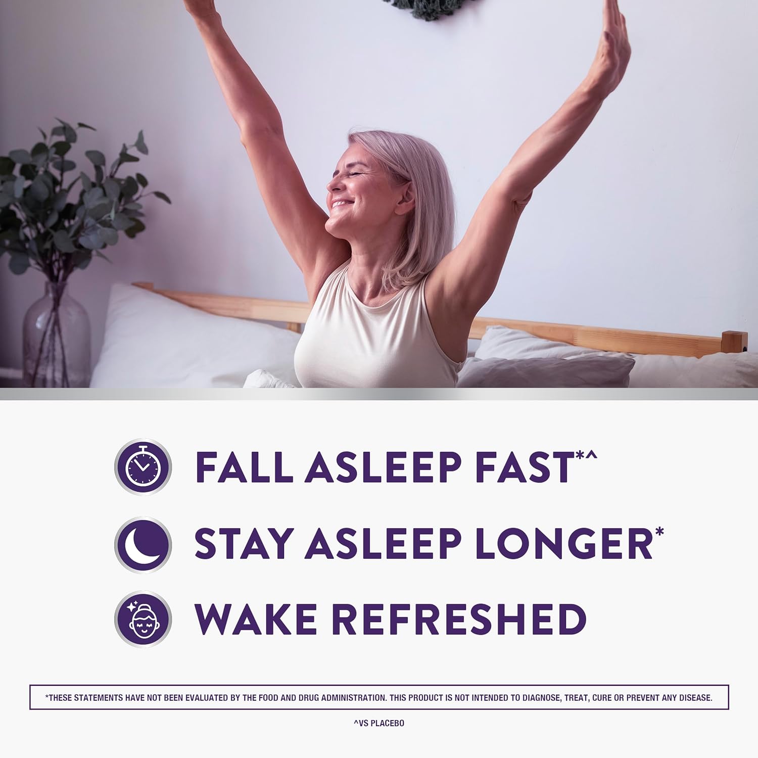 ZzzQuil PURE Zzzs Melatonin Gummies, Sleep Aid, Melatonin 2mg, with Chamomile & Lavender, Melatonin Sleep Gummies, Sleep Aids for Adults, Wildberry Vanilla Flavored, 72 Sleep Gummies - Image 4