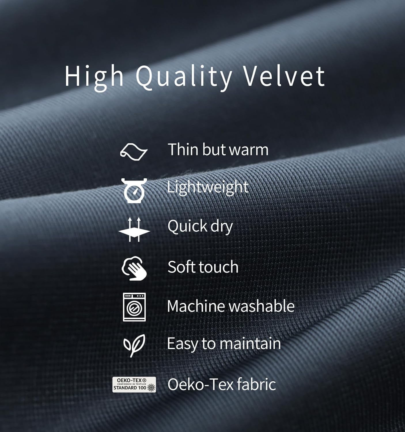 Travel Blanket Lightweight and Breathable, 67 x 48 Soft Airplane Blanket for Travelers, Foldable Camping Sheet with Stuff Sack for Train, Camp, Traveling (Velvet/Fleece) - Image 4