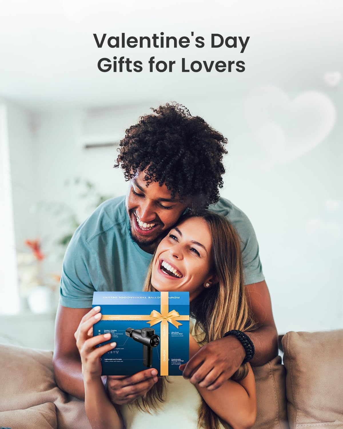 RENPHO Thermacool Massage Gun Deep Tissue with Heat and Cold Head, FSA HSA Eligible, Handheld Muscle Massager with Carry Case, Body Masajeador for Men Women Athletes, Active - Image 8