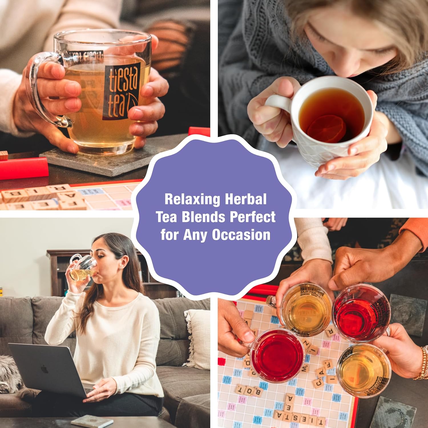 Tiesta Tea - Lavender Chamomile Herbal Tea | Loose Leaf | Calming Blend with Chamomile | Lavender | Lemongrass | Caffeine-Free Herbal | Great for Hot or Iced Brews | Refillable Tin | 50 Cups | 2 Ounce - Image 7