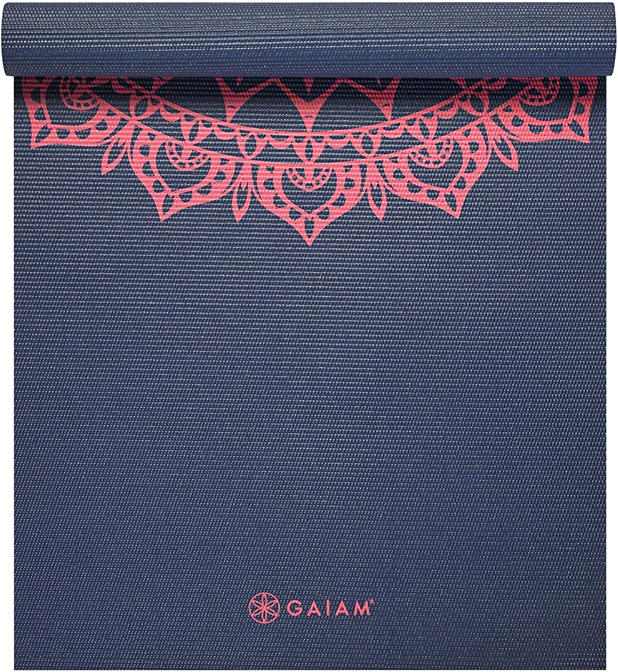 Gaiam Print Yoga Mat, Non Slip Exercise & Fitness Mat for All Types of Yoga, Pilates & Floor Exercises - Image 2